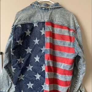 Oversized Acid Washed Jean Jacket